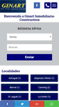 Mobile Screenshot of ginartpropiedades.com
